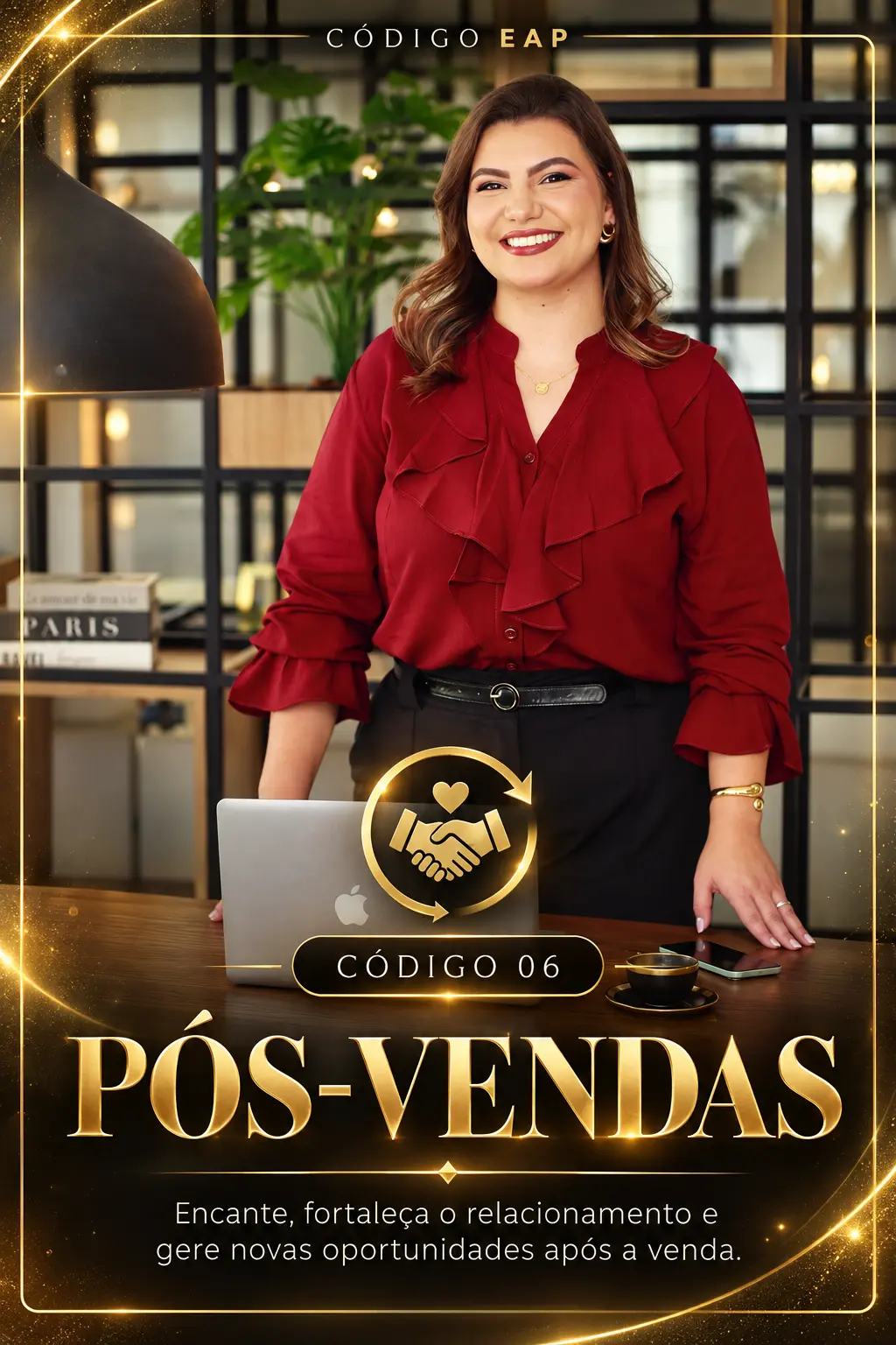 Capa do módulo Pós-venda
